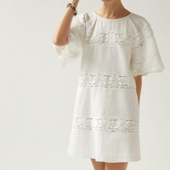 NWOT COREY LYNN CALTER LACE TUNIC MINI DRESS - Picture 1 of 4